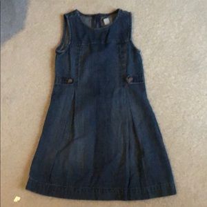 NWOT GAP Denim Jumper dress